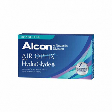 Air Optix  plus HydraGlyde (6 линз)